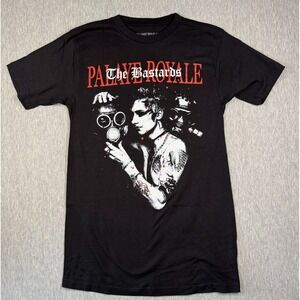 Palaye Royale The Bastards Graphic Tee Mens S Black Sumerian Records Band Shirt
